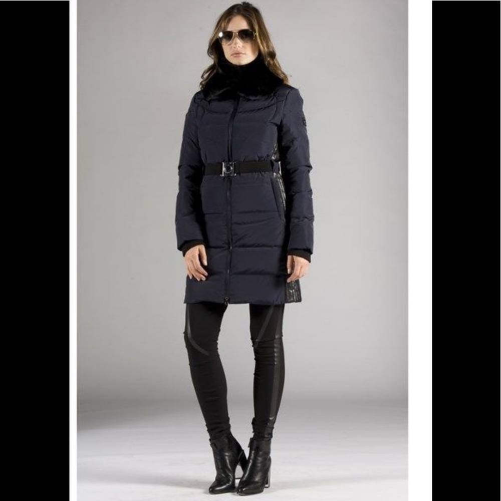 Orobos women’s classic quilted down coat NWT